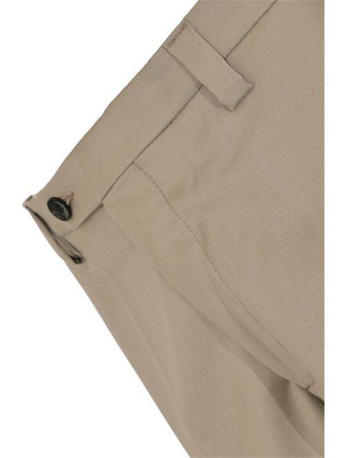 Pantalone Owen in lana vergine Fango MICHELE CARBONE | OWEN 3807S26015